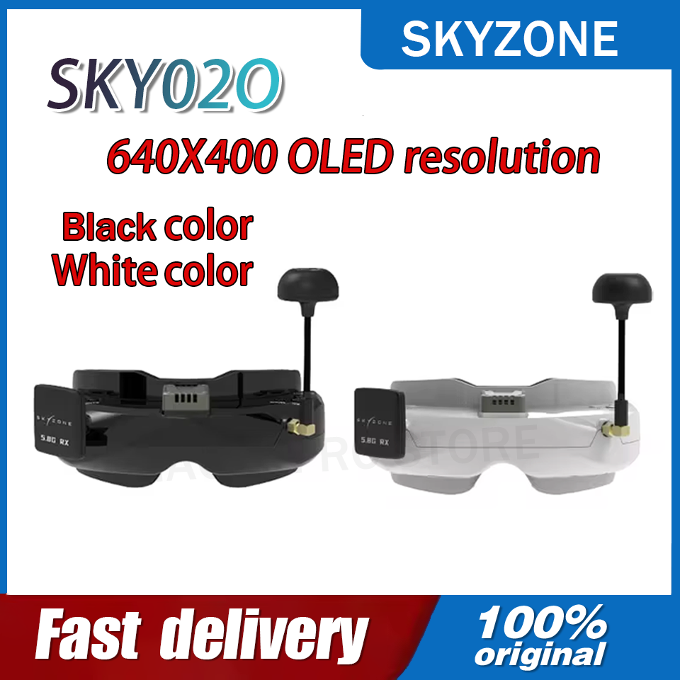Drone Racing Antenna - แว่นตา FPV SKYZONE SKY02O OLED 5.8GHz
