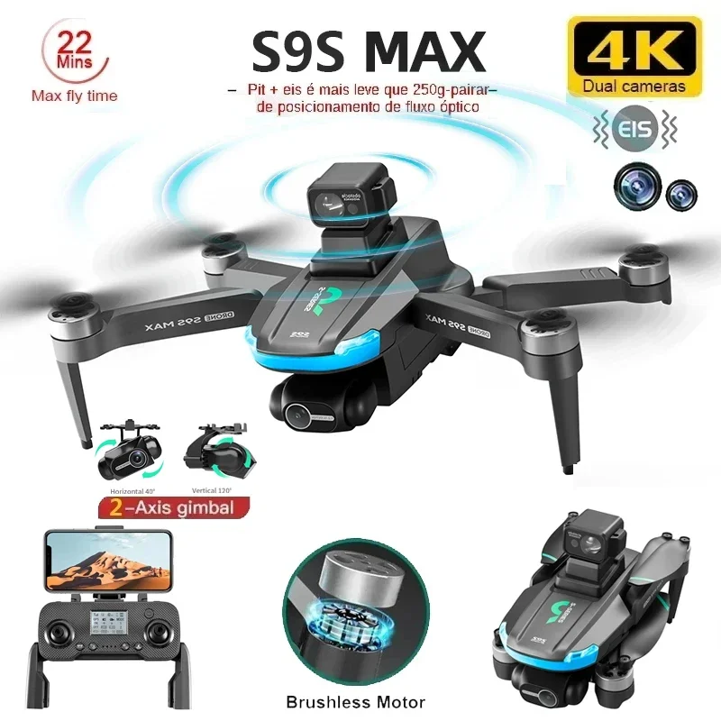 Drone Racing Camera - ใหม่S9S MAX MINI Drone 4K 2