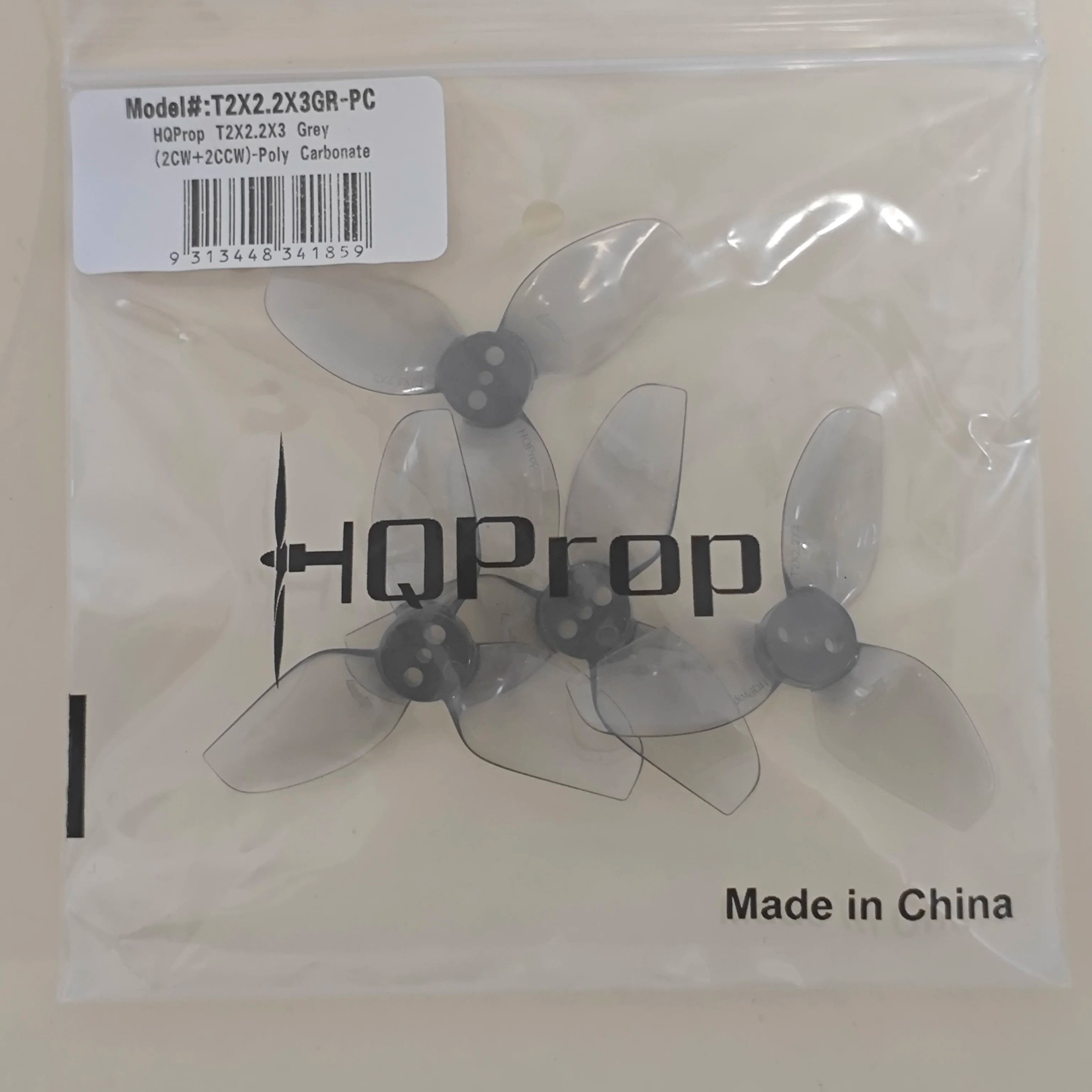 Drone Racing Propeller - ชุดใบพัดโดรนแข่ง HQProp T2X2.2X3 (2CW+2CCW) สำหรับโดรนมัลติโรเตอร์ -