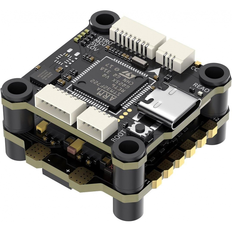 Drone Racing Esc - ตัวควบคุมการบิน F722 30x30 AM32 65A 4in1