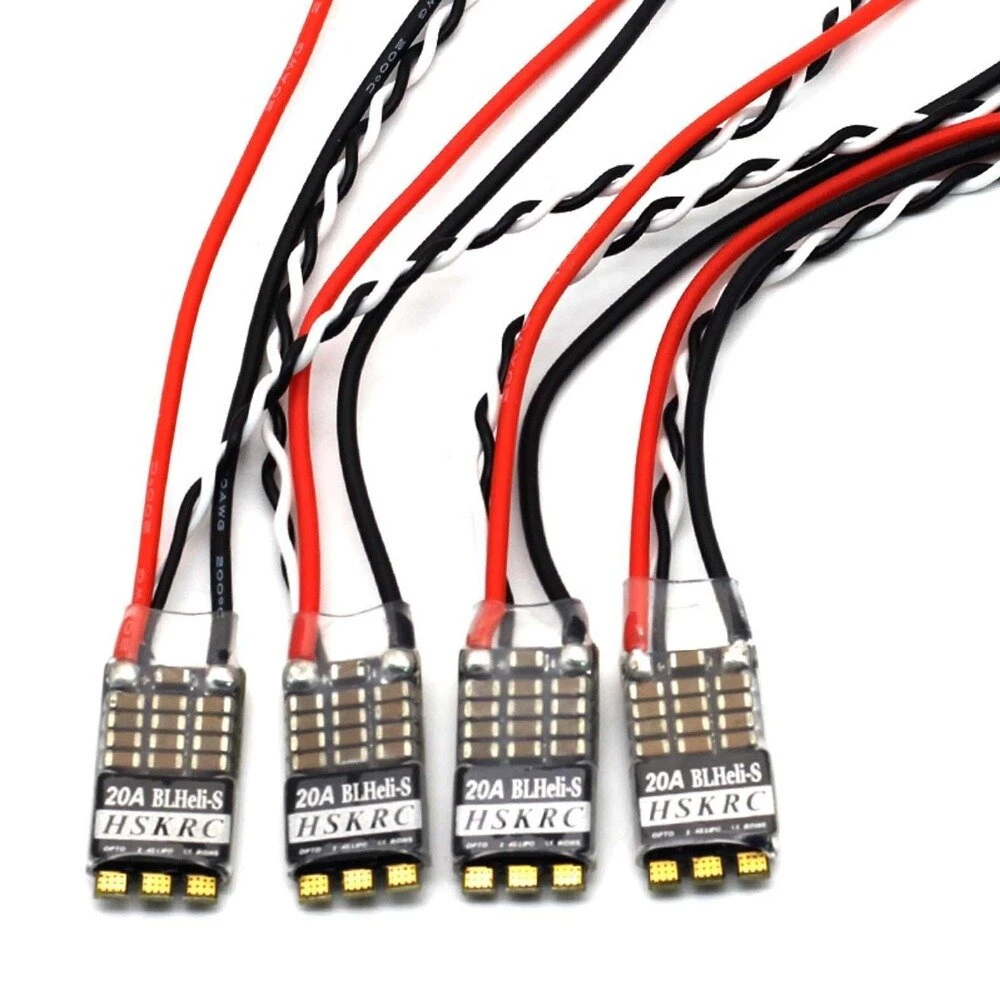 HSKRC บรัชเลส 20A/30A/35A/45A  - Drone Racing Esc บทวิจารณ์และราคา