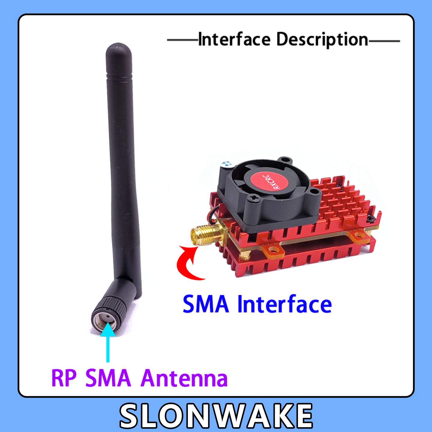 SLONWAKE 5.8G 2W VTX FPV กล้อง - Drone Racing Camera บทวิจารณ์และราคา