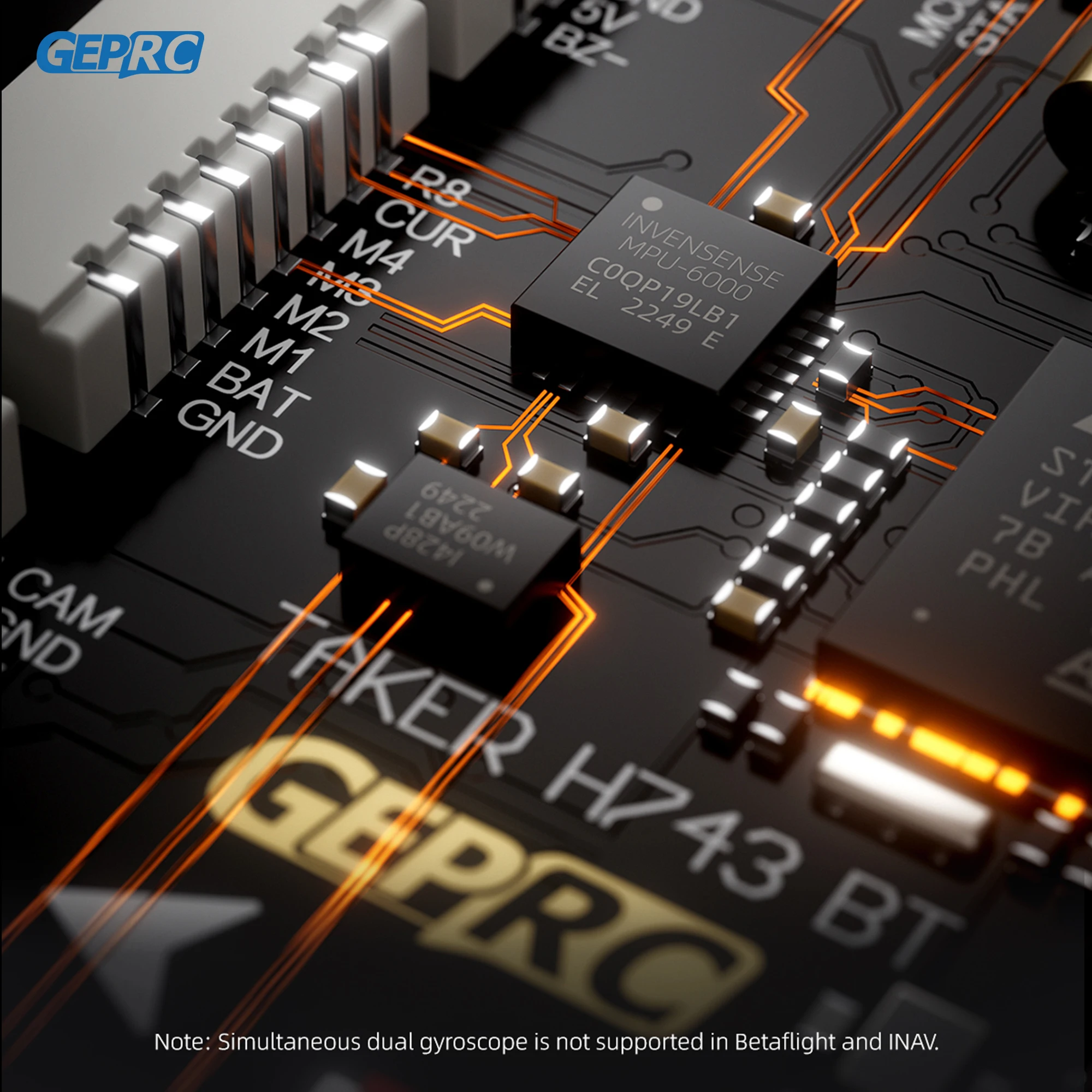 GEPRC TAKER H743 BT 32Bit 65A  - Drone Racing Esc บทวิจารณ์และราคา