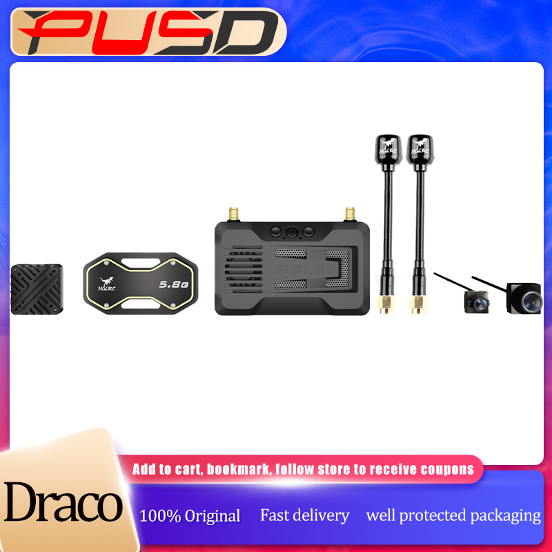 HGLRC Draco A1/A2 5.8Ghz HD VT - Drone Racing Vtx บทวิจารณ์และราคา