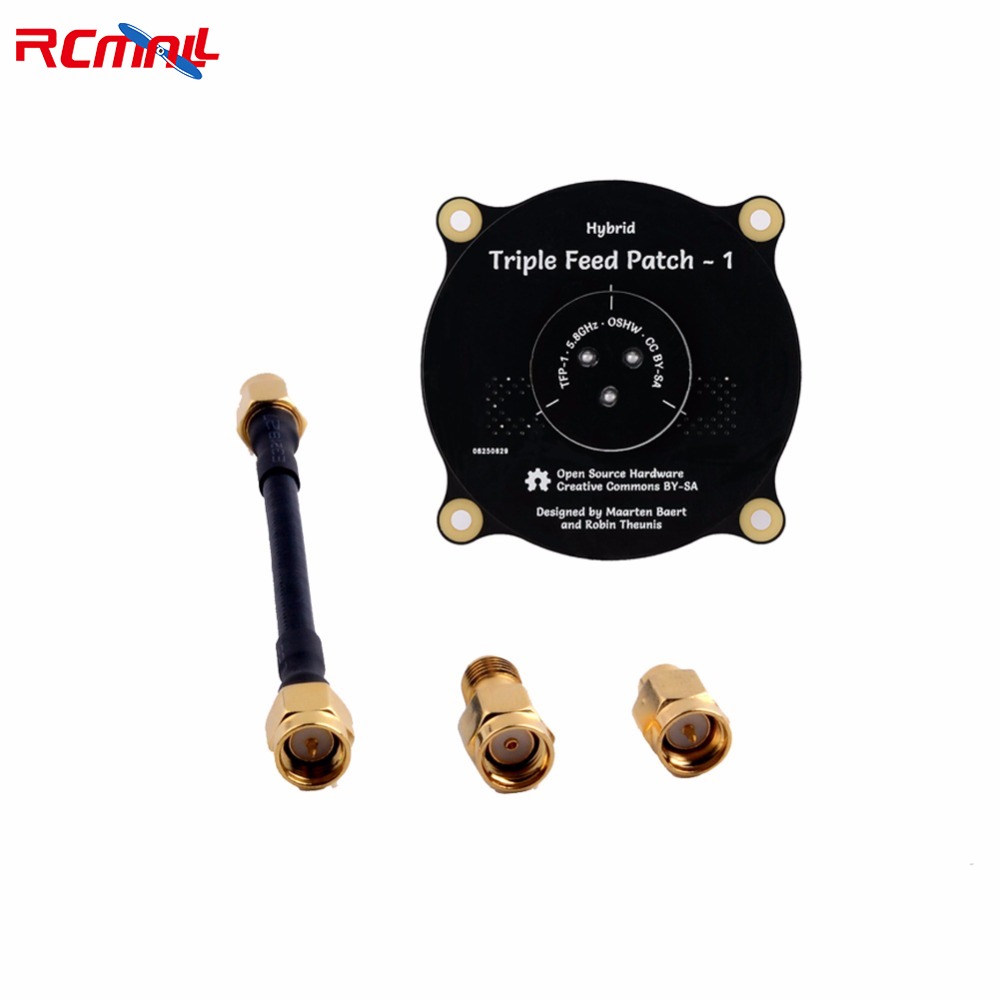 เสาอากาศแพทช์แบบสามทาง 5.8GHz  - Drone Racing Antenna บทวิจารณ์และราคา