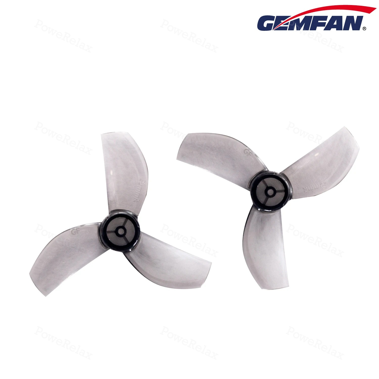 ใบพัดไมโครพีซี Gemfan 35 มม.-3 - Drone Racing Propeller บทวิจารณ์และราคา